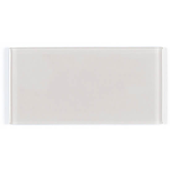 Cristallo Warm Grey Glass Tile - image 1