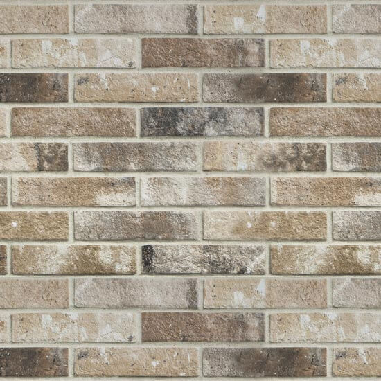 London Brick Beige 2.3"x10" Matte Porcelain Tile - image 1
