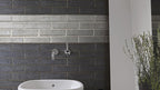 London Brick Black 2.3"x10" Matte Porcelain Tile - image 2