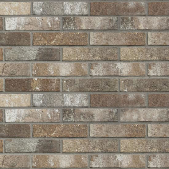 London Brick Brown 2.3"x10" Matte Porcelain Tile - image 1