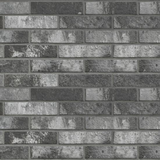 London Brick Charcoal 2.3"x10" Matte Porcelain Tile - image 1