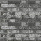 London Brick Charcoal 2.3"x10" Matte Porcelain Tile - image 1