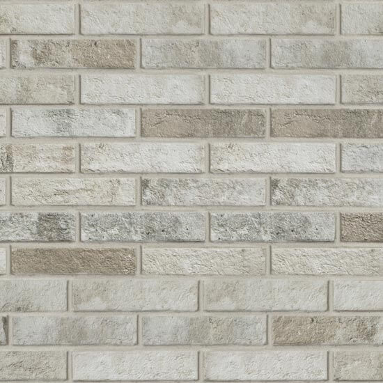 London Brick Fog 2.3"x10" Matte Porcelain Tile - image 1