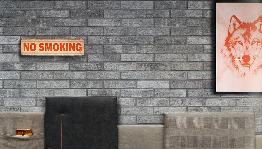London Brick Grey 2.3"x10" Matte Porcelain Tile - image 2