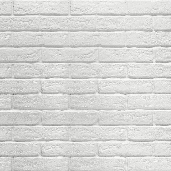 London Brick White 2.3"x10" Matte Porcelain Tile - image 1