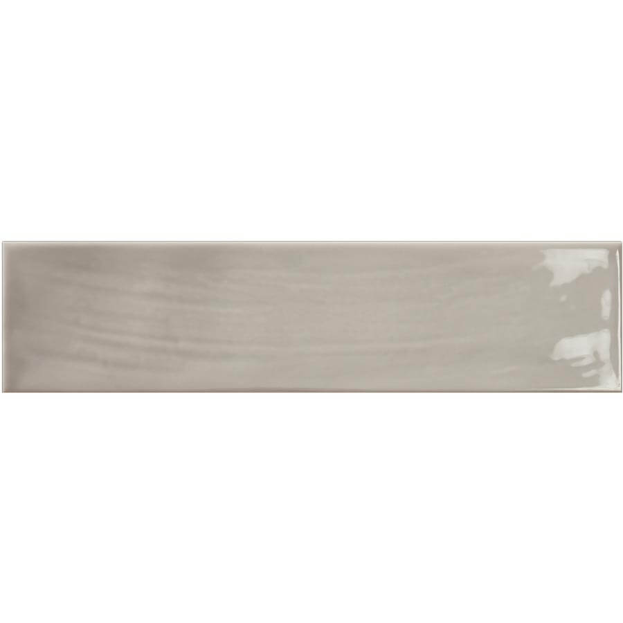Maiolica Silver 3"x12" Ceramic Tile - image 1