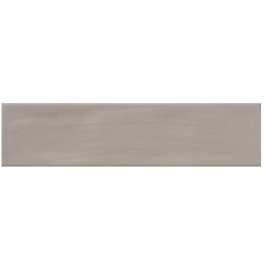 Maiolica Silver 3"x12" Ceramic Tile - image 2