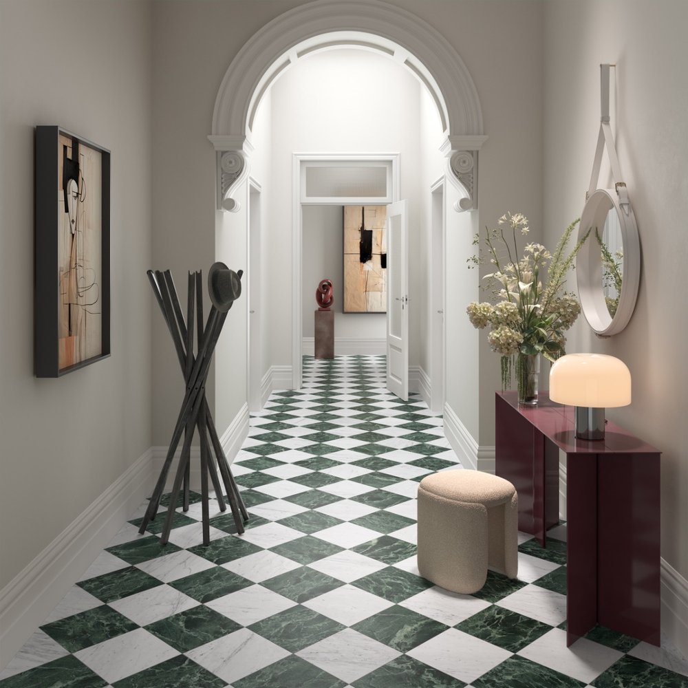 Majestic Bianco Barga Matte Porcelain Tile - image 3