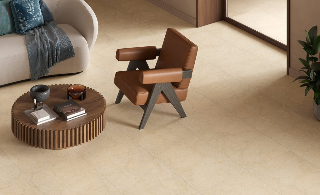 Majestic Crema Rezzato Matte Porcelain Tile - image 2