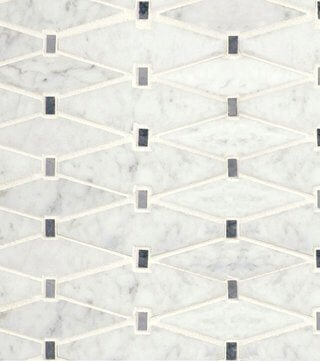 Marbella Diamond Marble Mosaic - image 1