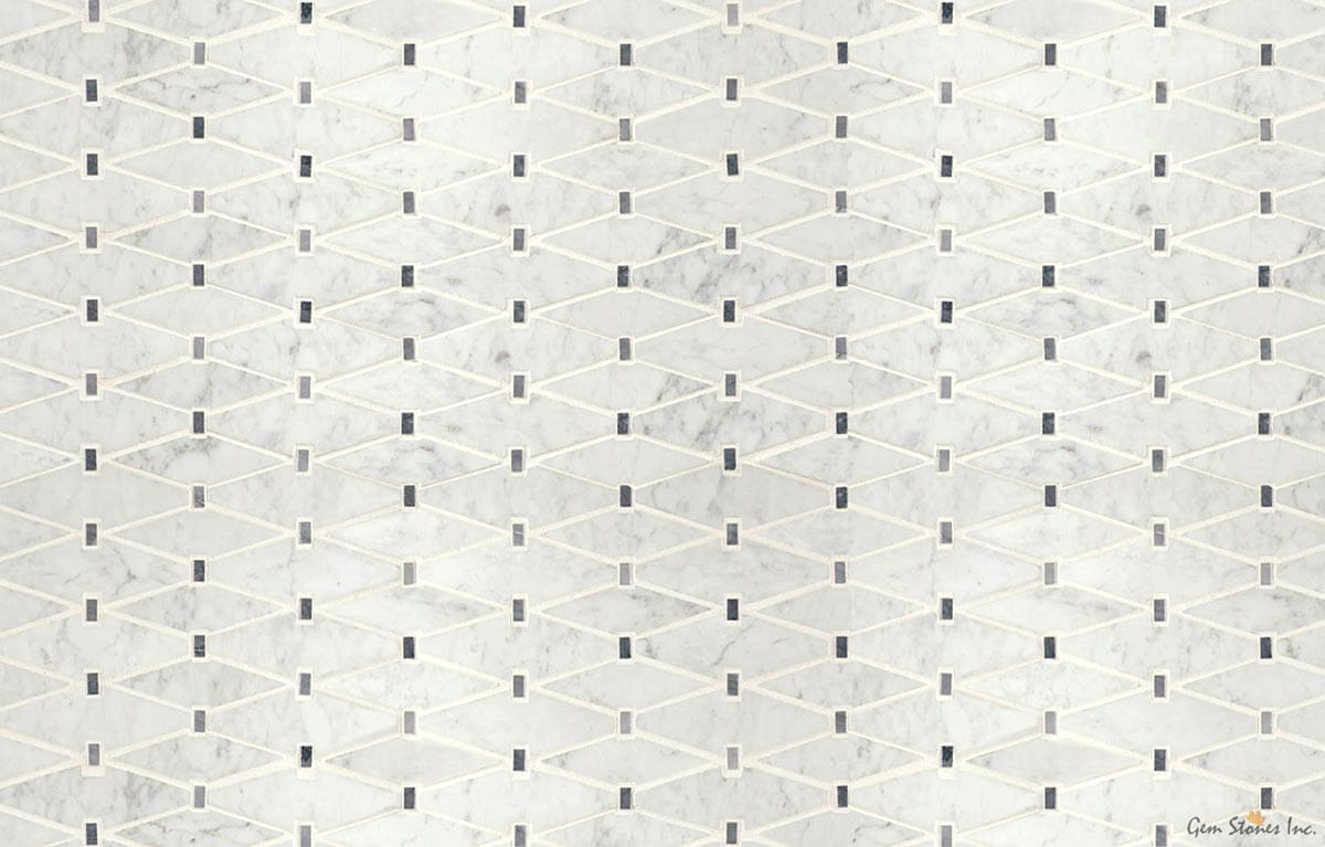 Marbella Diamond Marble Mosaic - image 2