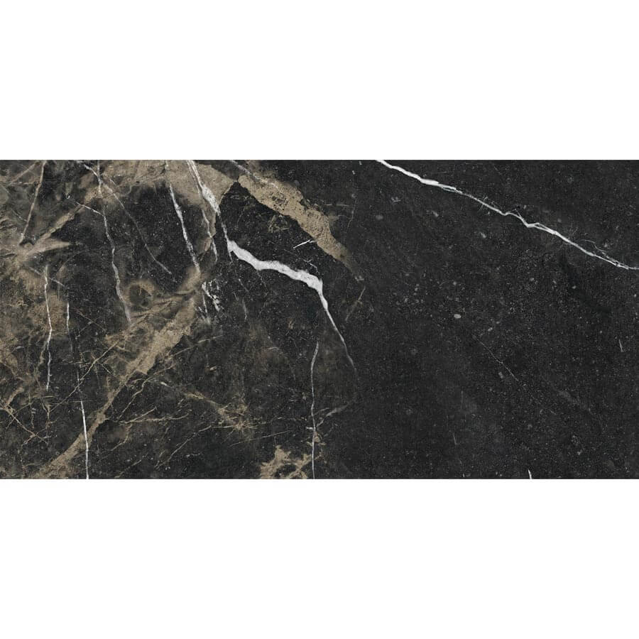 Marmi Alpi Calacatta Black Porcelain Tile - image 3