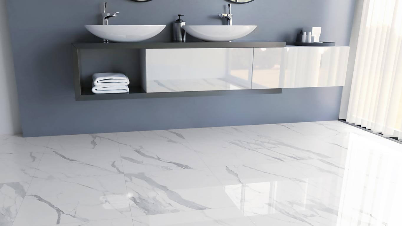 Marmi Alpi Statuario Porcelain Tile - image 4