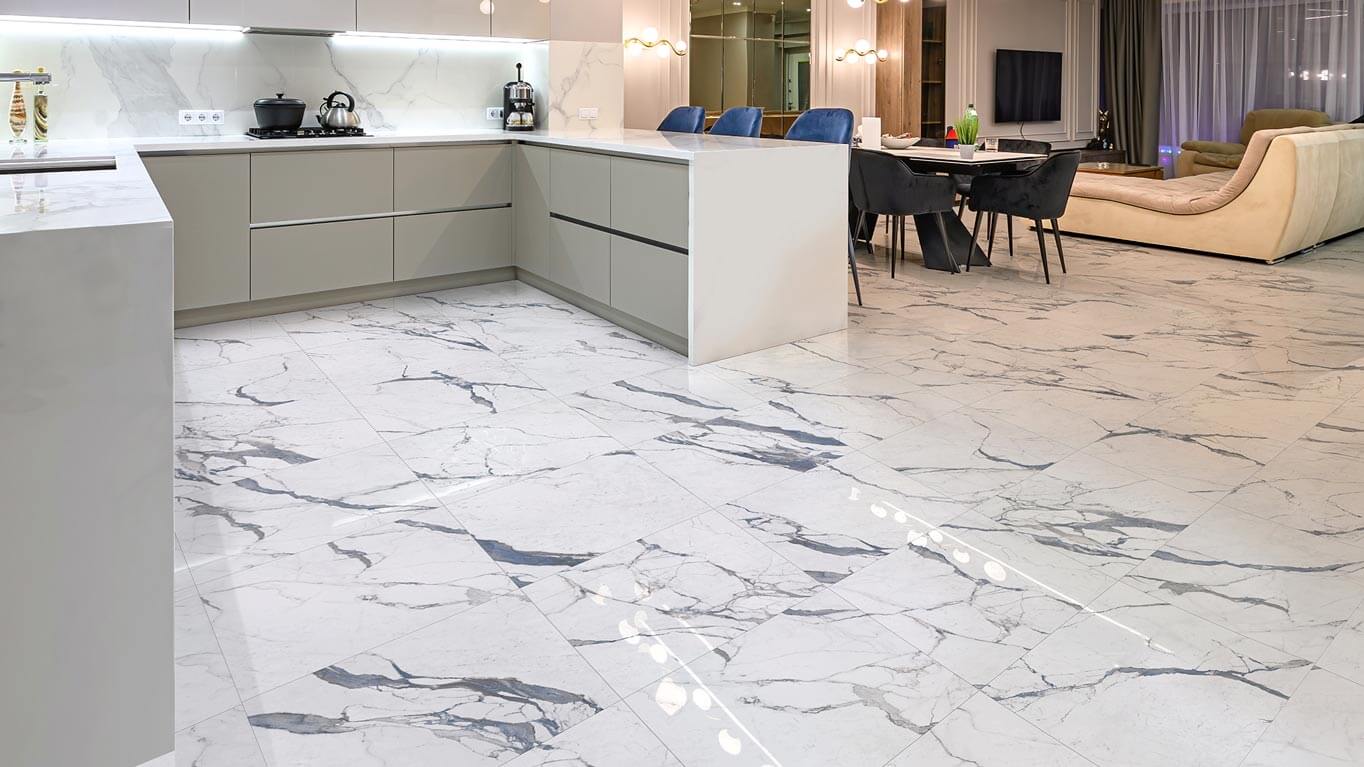 Marmi Alpi Statuario Mare Porcelain Tile - image 4