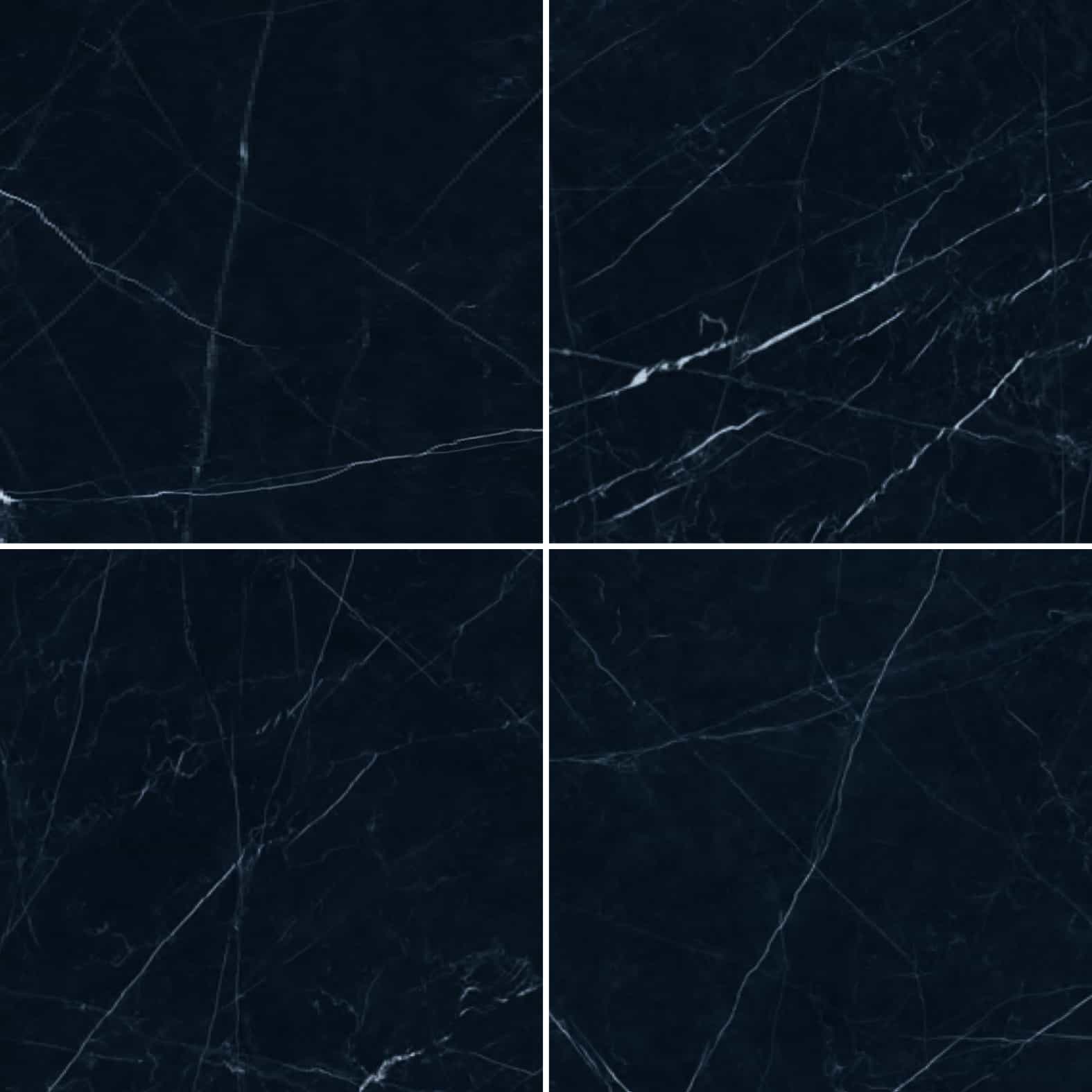 Marmi Classici Nero Marquina Polished Porcelain Tile - image 1