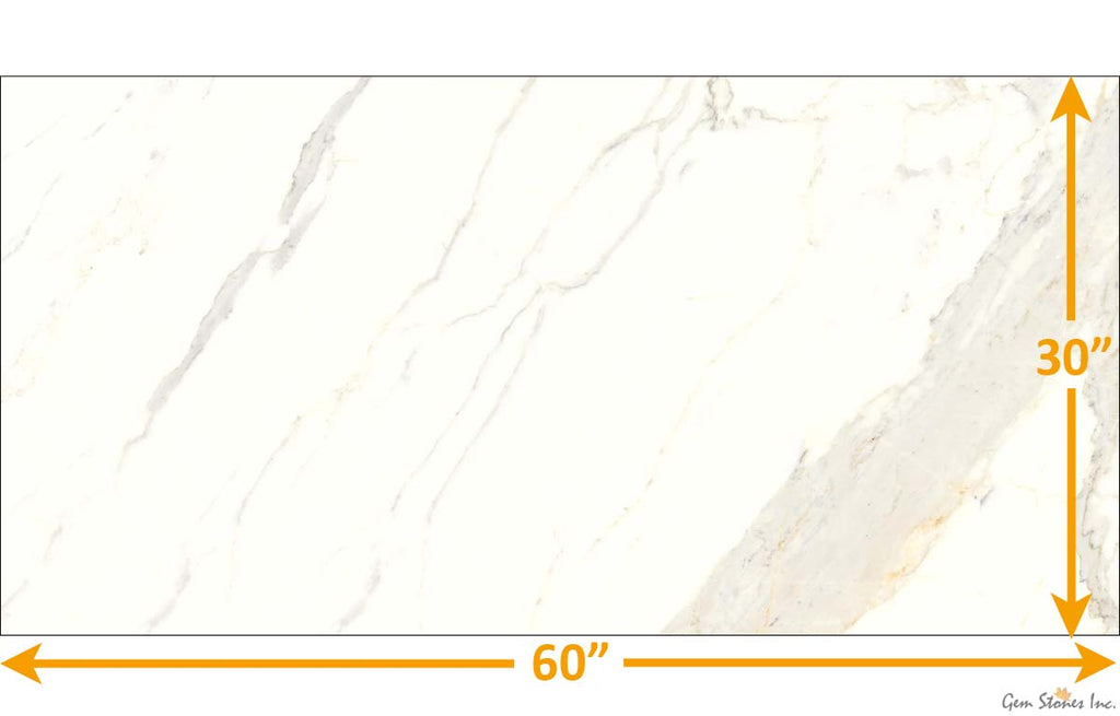 Marmorea Bianco Calacatta Porcelain Tile - image 2