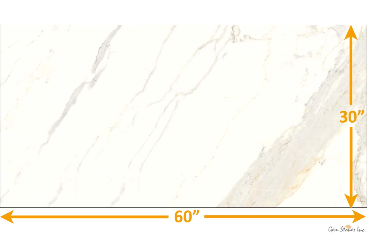 Marmorea Bianco Calacatta Porcelain Tile - image 2