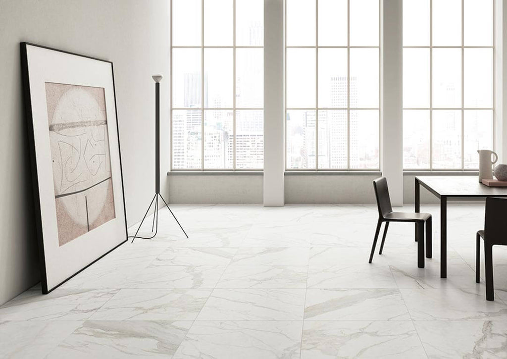 Marmorea Bianco Calacatta Porcelain Tile - image 5
