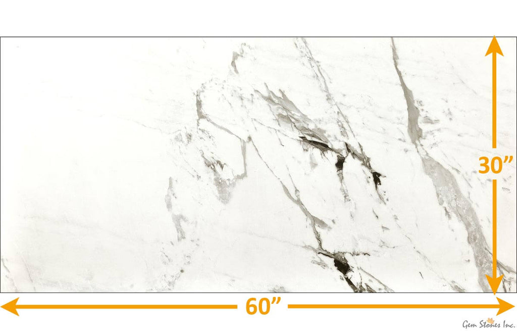 Marmorea Breccia White Porcelain Tile - image 2