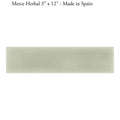 Merce Herbal 3"x12" Matte Porcelain Tile - image 1