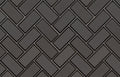 Metallic Grey Glass Bevel Herringbone - image 1
