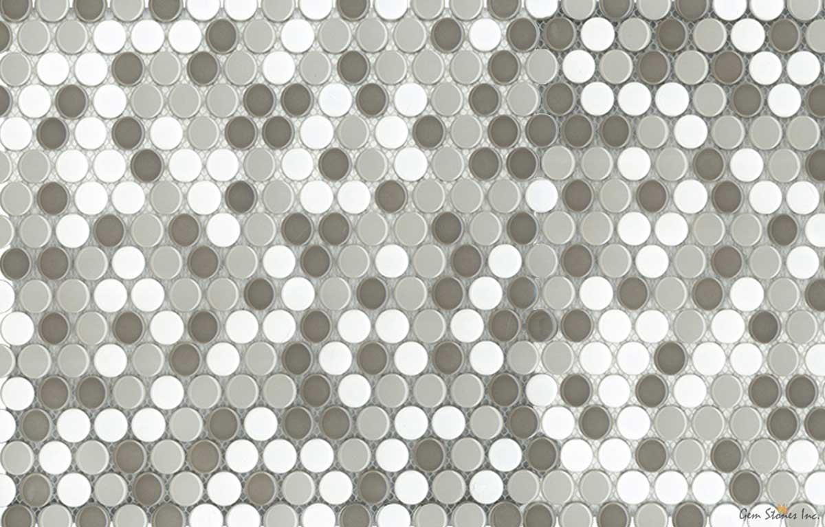 Mix Penny Round Mosaic - image 1