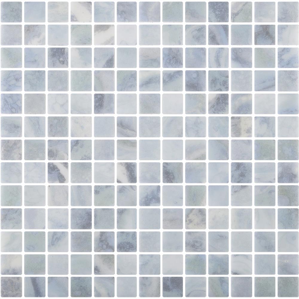 Mythos Elba Light Blue 1"x1" Glass Mosaic - image 1