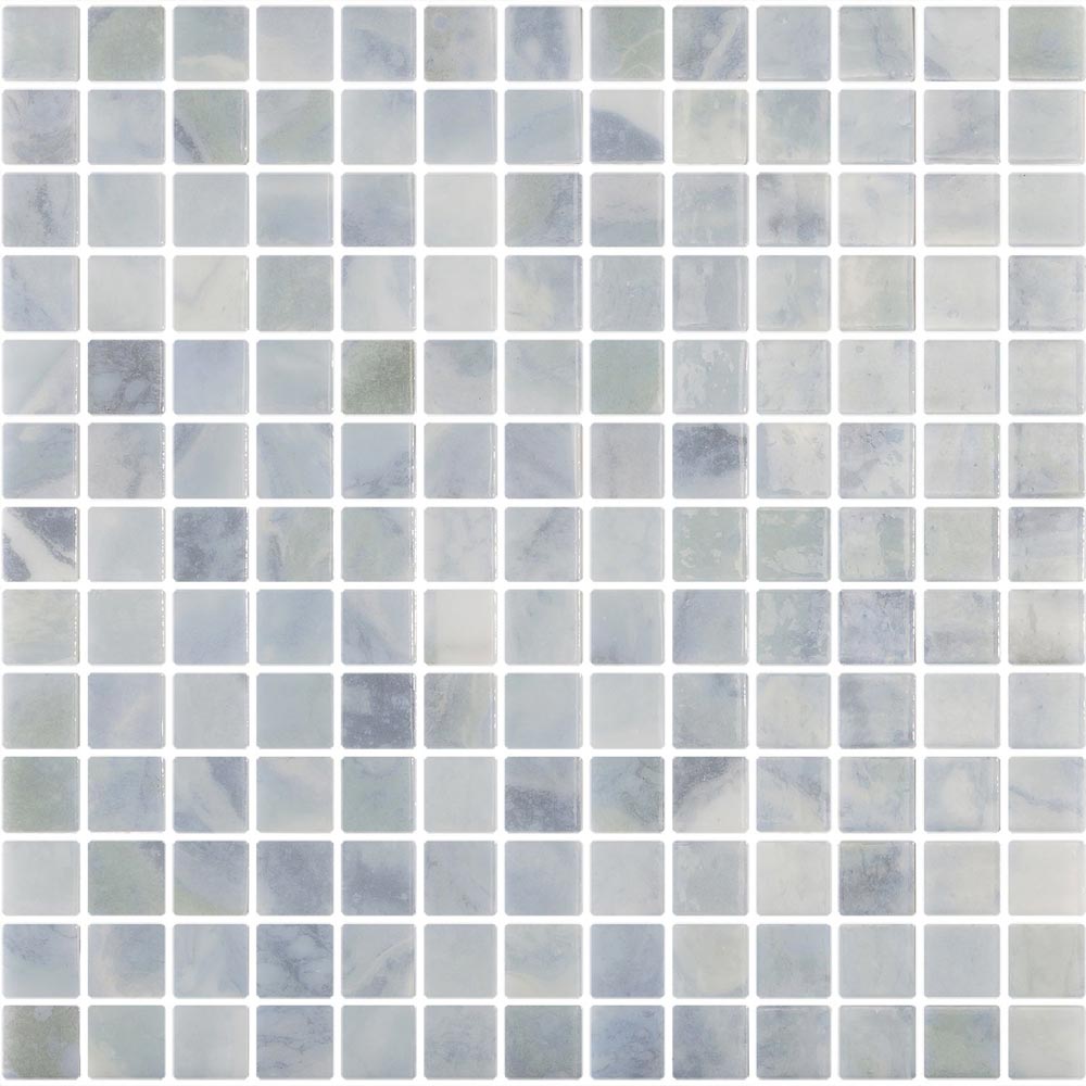 Mythos Elba Light Blue 1"x1" Glass Mosaic - image 2