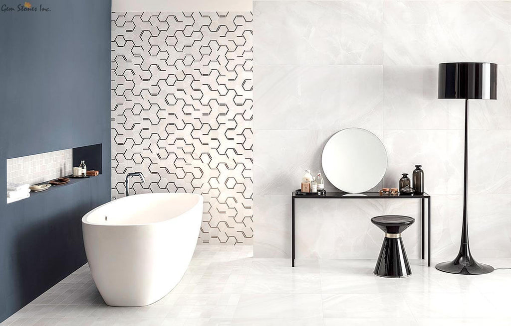 Nolita Bianco White Porcelain Tile - image 4
