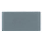Cristallo Teal Blue Glass Tile - image 1