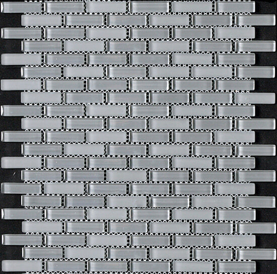 Cristallo Charcoal Grey Glass Tile - image 6