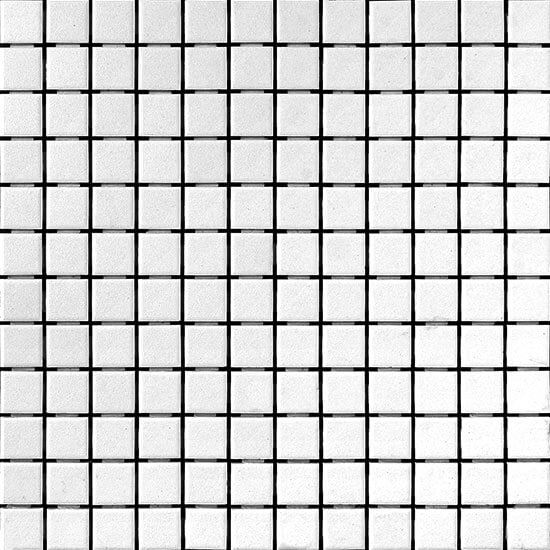 Quebec Arctic White Matte Porcelain Mosaic - image 2