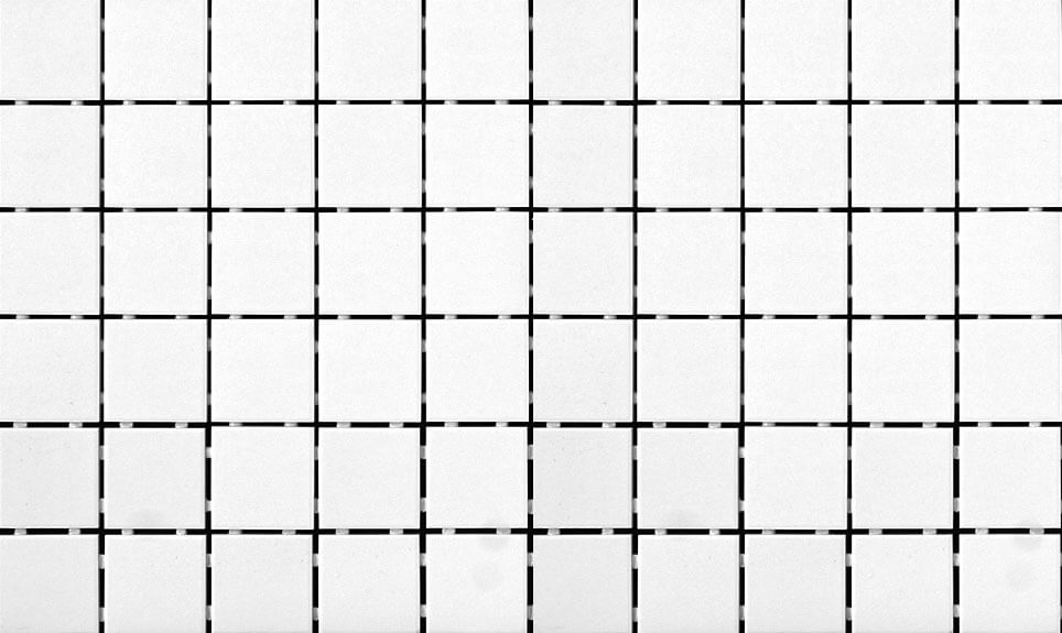 Quebec Arctic White Matte Porcelain Mosaic - image 1