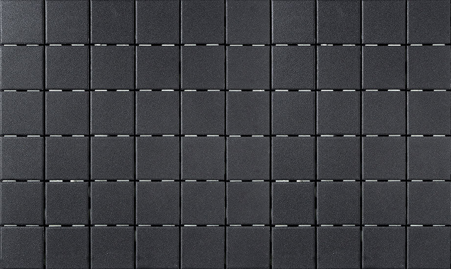 Quebec Black Matte Porcelain Mosaic - image 1