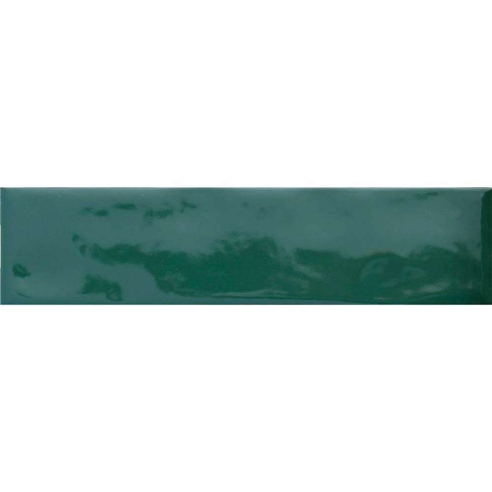 Oceani Green 2.5"x10" Glossy Porcelain Tile - image 1
