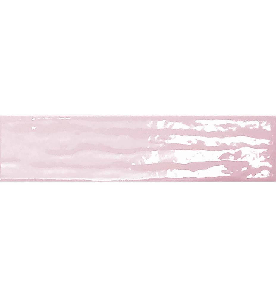 Oceani Pink 2.5"x10" Glossy Porcelain Tile - image 1
