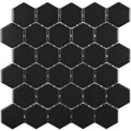 Ontario 2" Hexagon Black