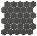 Ontario 2" Hexagon Dark Grey