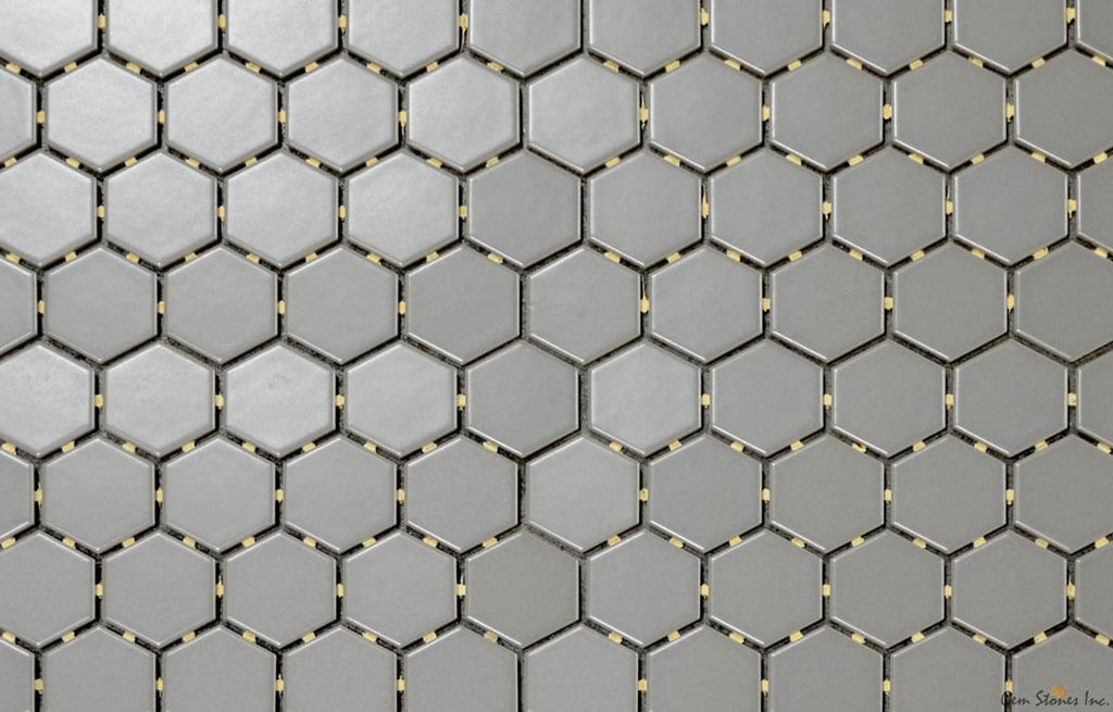 Ontario 2" Hexagon Taupe - image 3