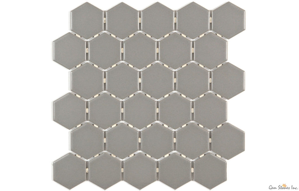 Ontario 2" Hexagon Taupe - image 1