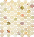 Orchid Onyx 1.25" Penny Round Polished Mosaic - image 1