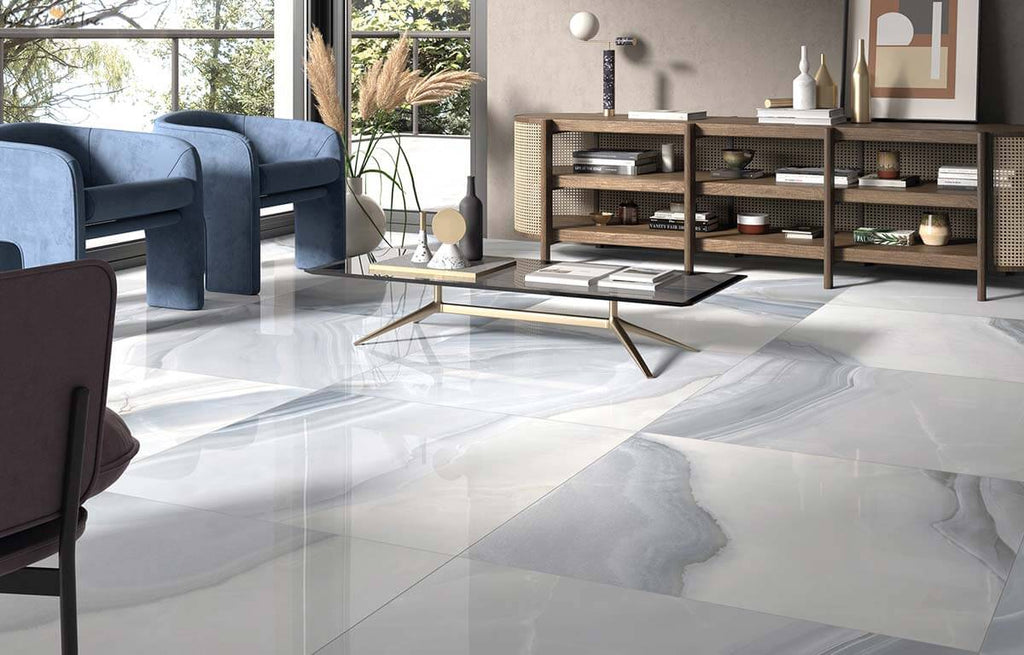 Oro Agata Blue Porcelain Tile - image 4