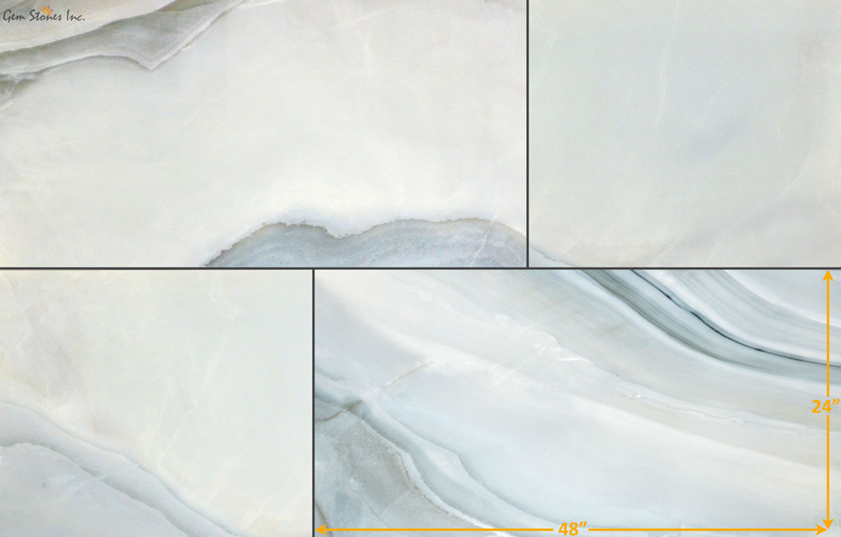 Oro Agata Blue Porcelain Tile - image 1