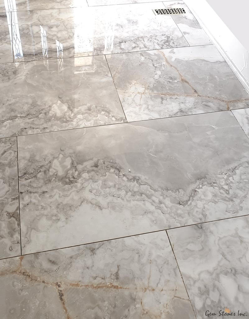Oro Ocean Blue Porcelain Tile - image 3