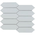 Light Grey Picket Porcelain Mosaic - image 1