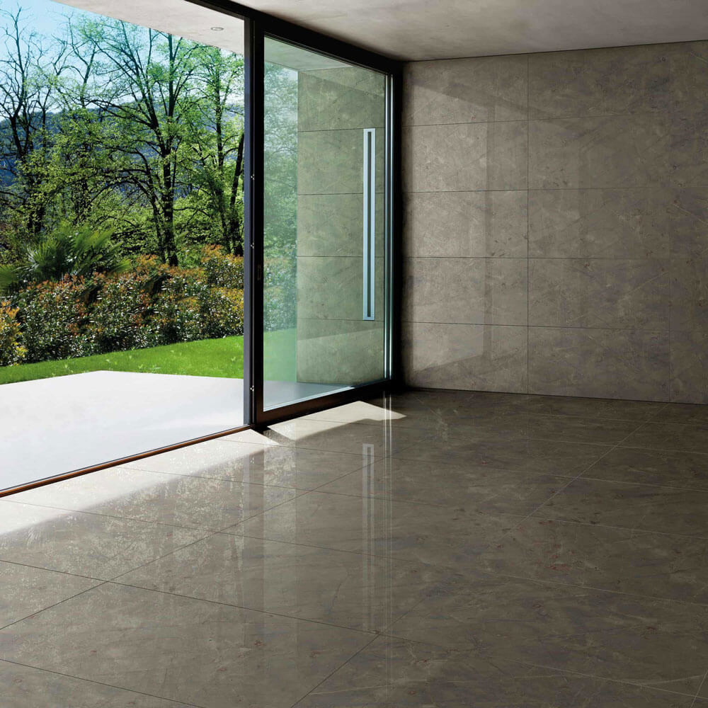 Marmi Classici Pulpis Grey Polished Porcelain Tile - image 4