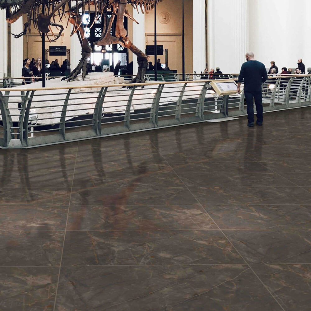 Marmi Classici Pulpis Grey Polished Porcelain Tile - image 3