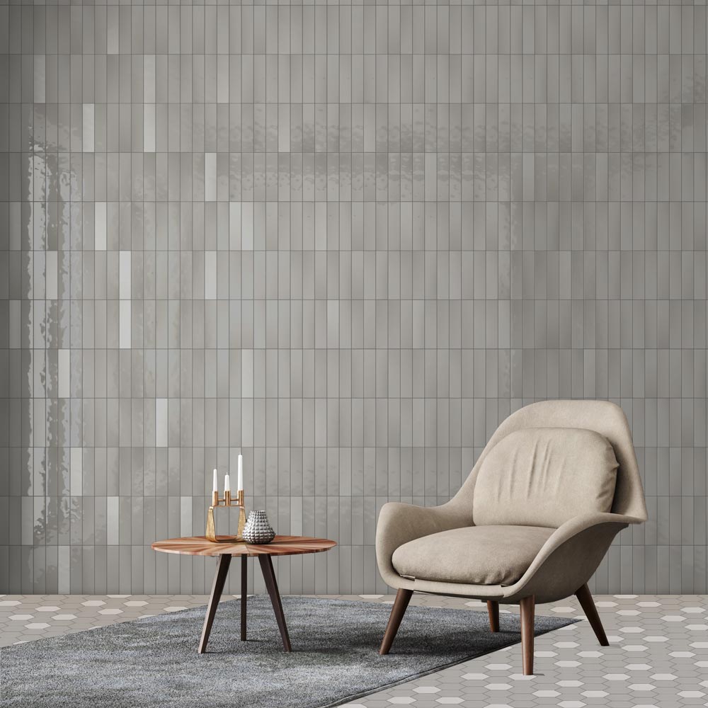 Pura Tortora 2"x10" Porcelain Tile - image 3