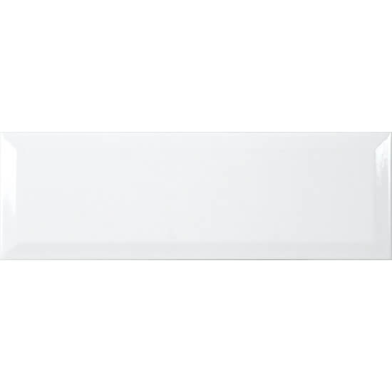 Chess Arctic White Bevelled Glossy Wall Tile - image 2