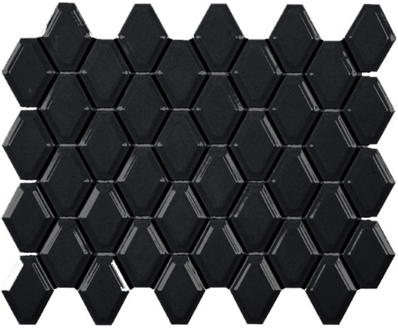 Queen Black Porcelain Mosaic - image 2